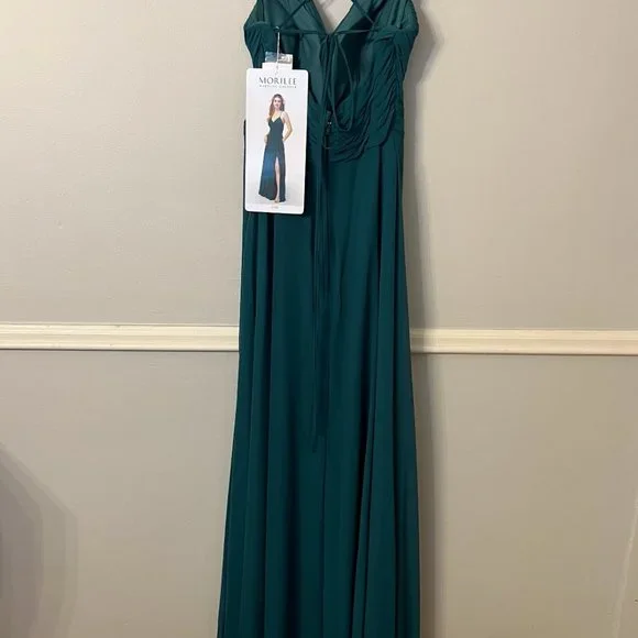 Mori Lee 21725 Tie Back Bridesmaid Dress NWT - Picture 6 of 9